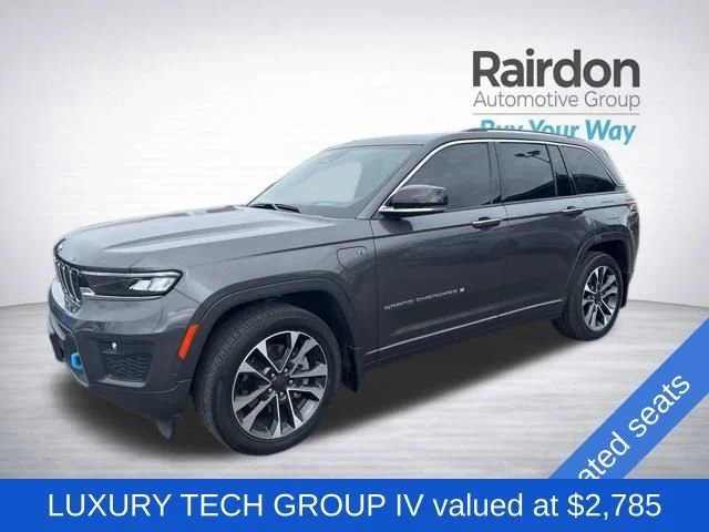Used 2023 Baltic Gray Metallic Clearcoat Jeep Overland 4xe image 3