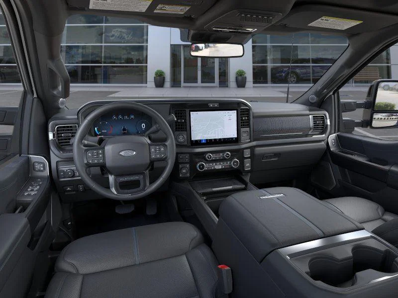 New 2026 Star White Metallic Tri-Coat Ford F-250® Platinum® image 9