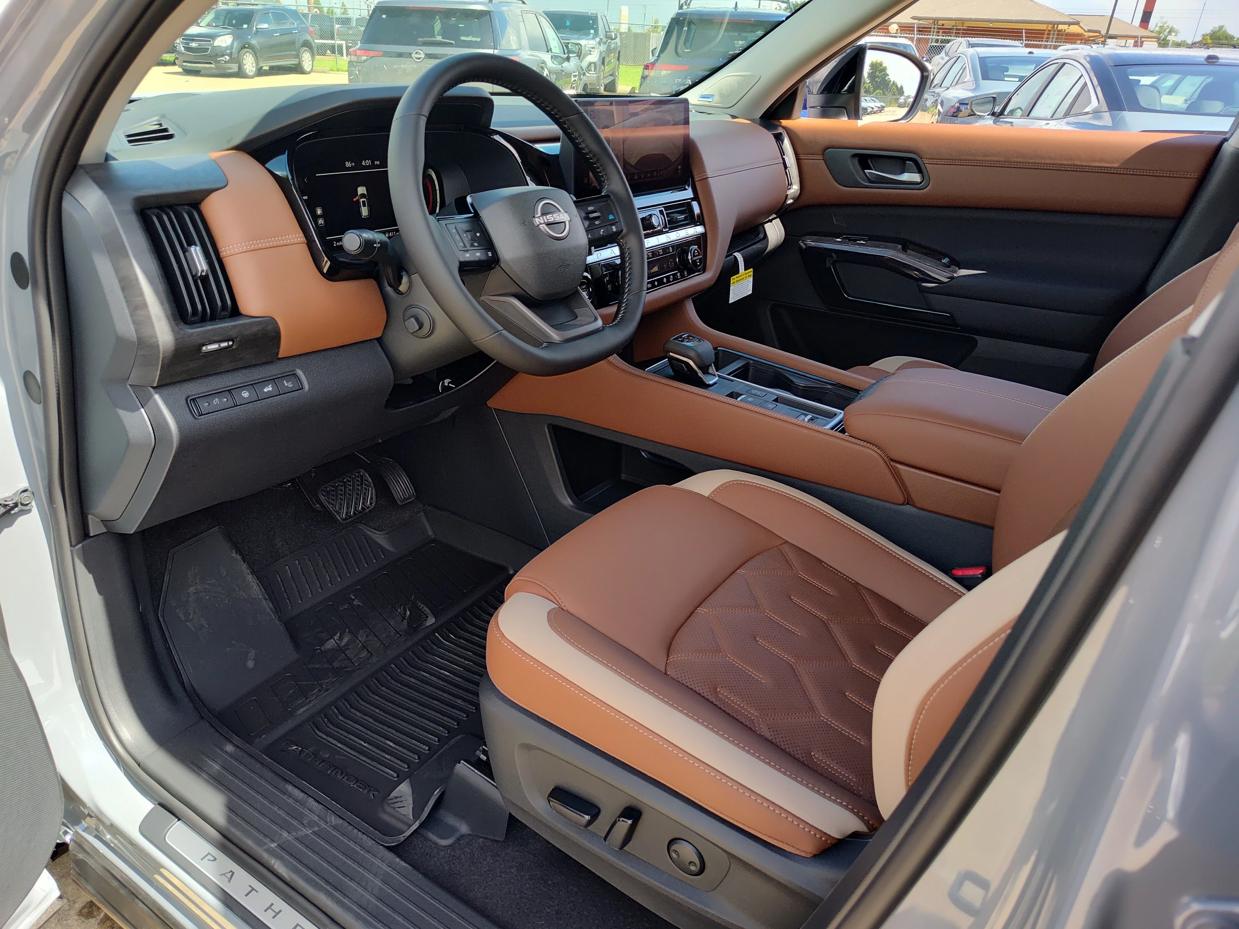 New 2026 Boulder Gray Pearl Nissan Platinum image 2