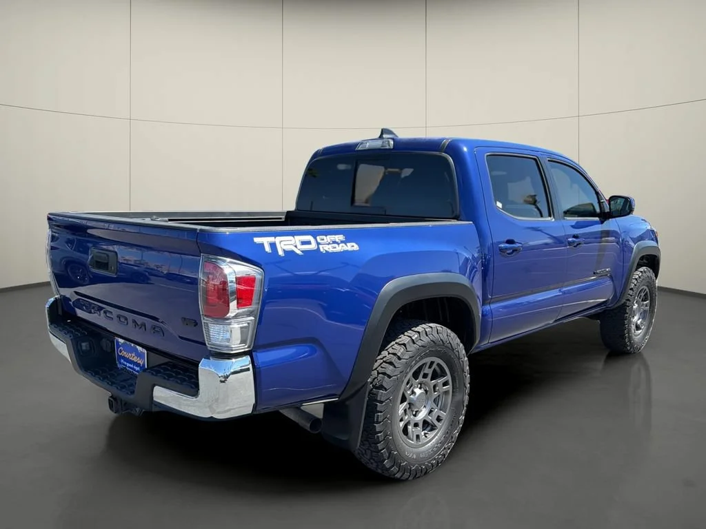 Used 2022 Blue Toyota TRD Off Road image 7