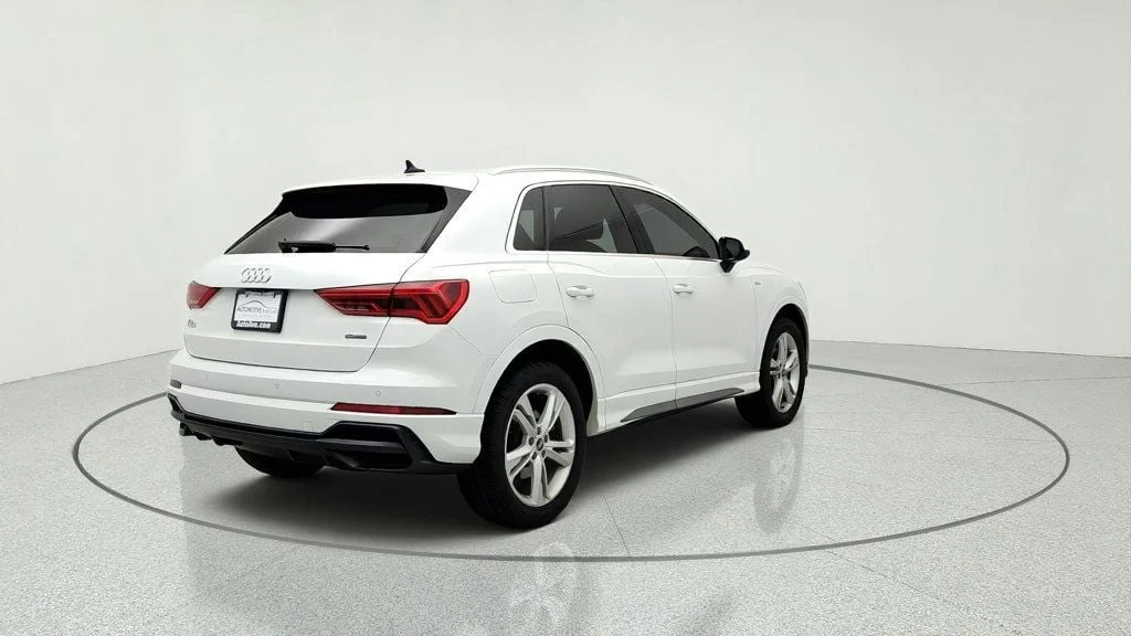 Used 2021 Glacier White Metallic Audi S line Premium 45 TFSI quattro w/ Convenience Pkg & 19