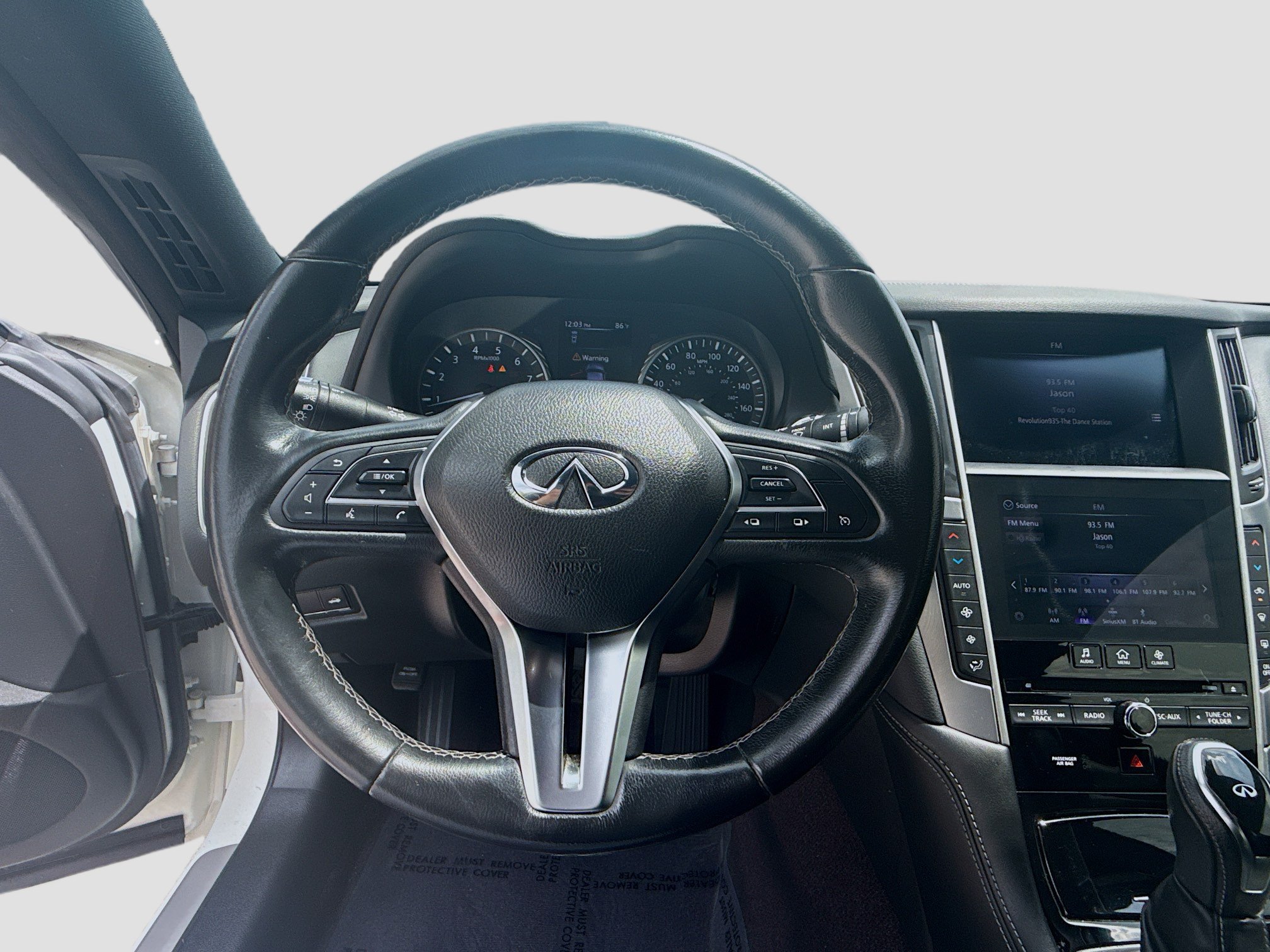 Used 2020 Pure White INFINITI 3.0t LUXE image 8