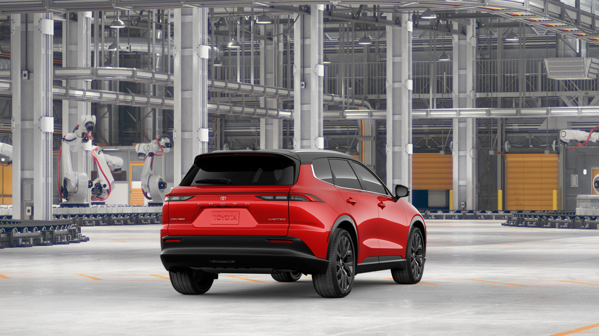 New 2026 Finish Line Red with Black roof Toyota Limited image 9