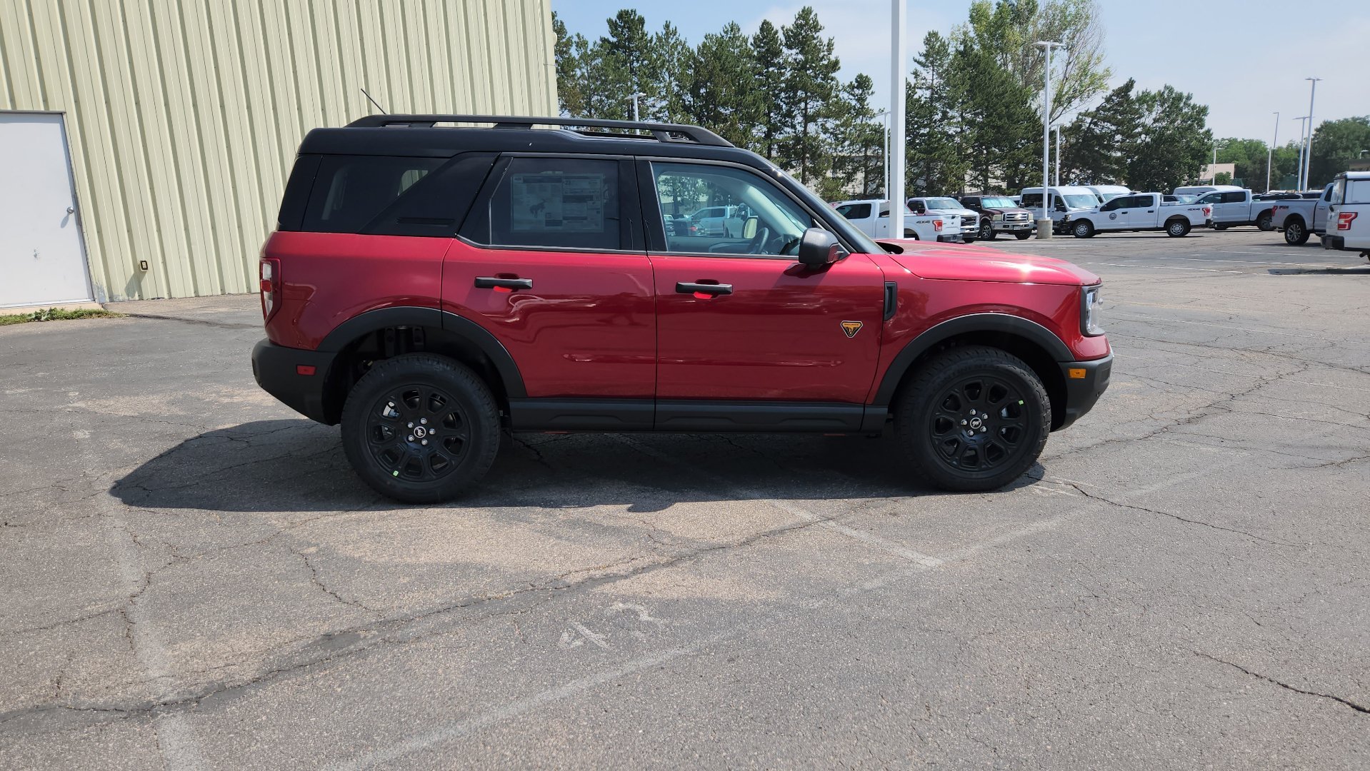 New 2026 Ruby Red Metallic Tinted Clearcoat Ford Badlands image 8