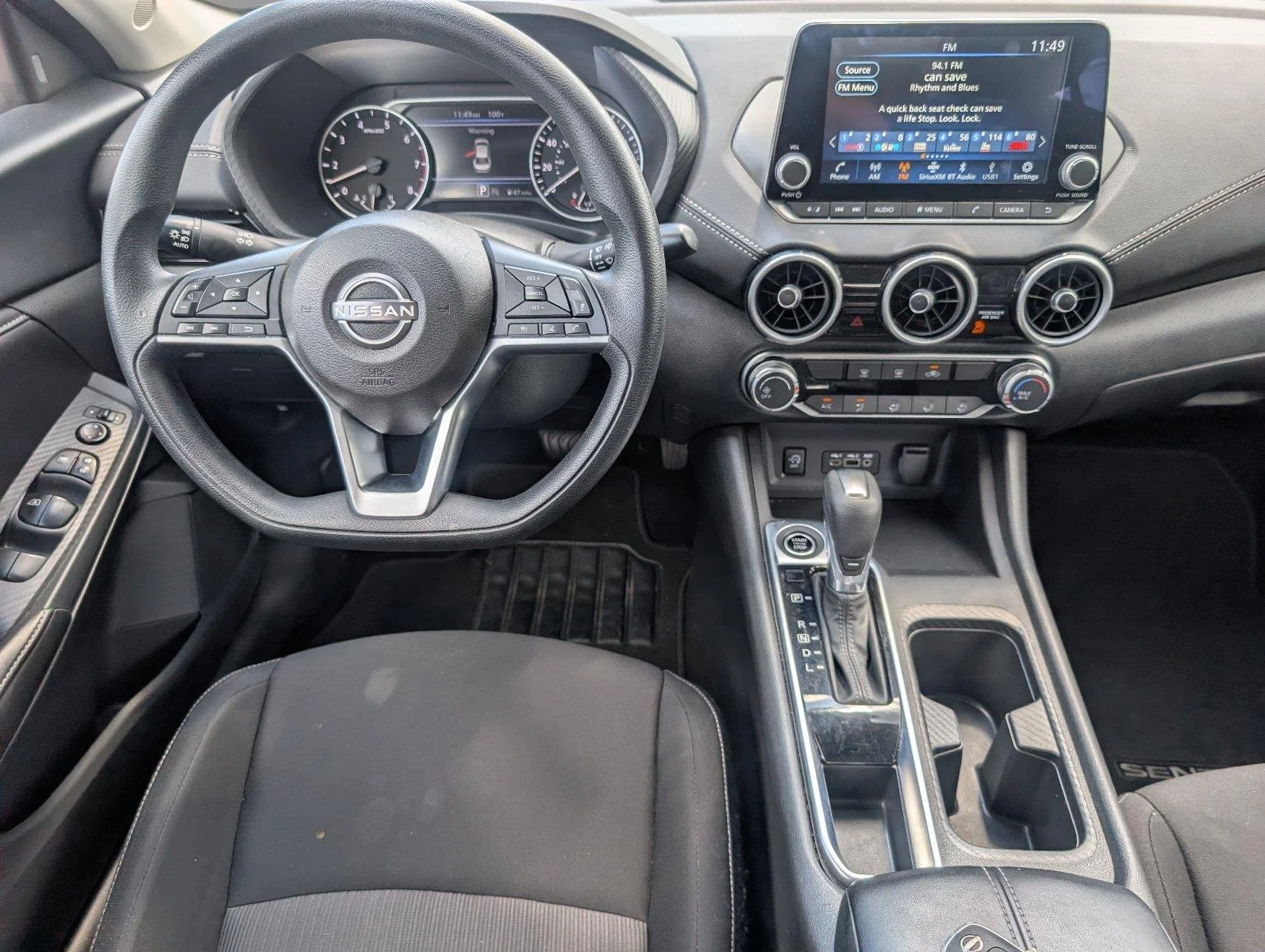 Used 2025 Super Black Nissan SV image 32