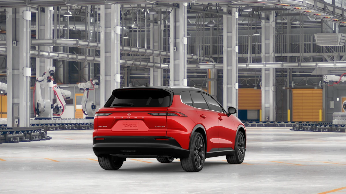 New 2026 Finish Line Red with Black roof Toyota Limited image 9
