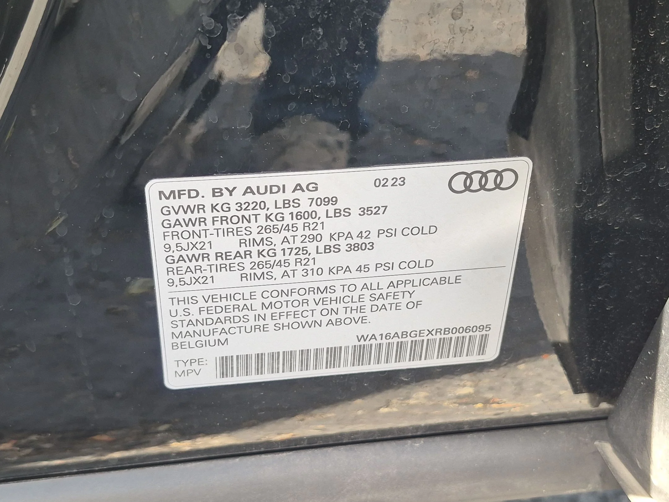 Used 2024 Mythos Black Metallic Audi Prestige image 31