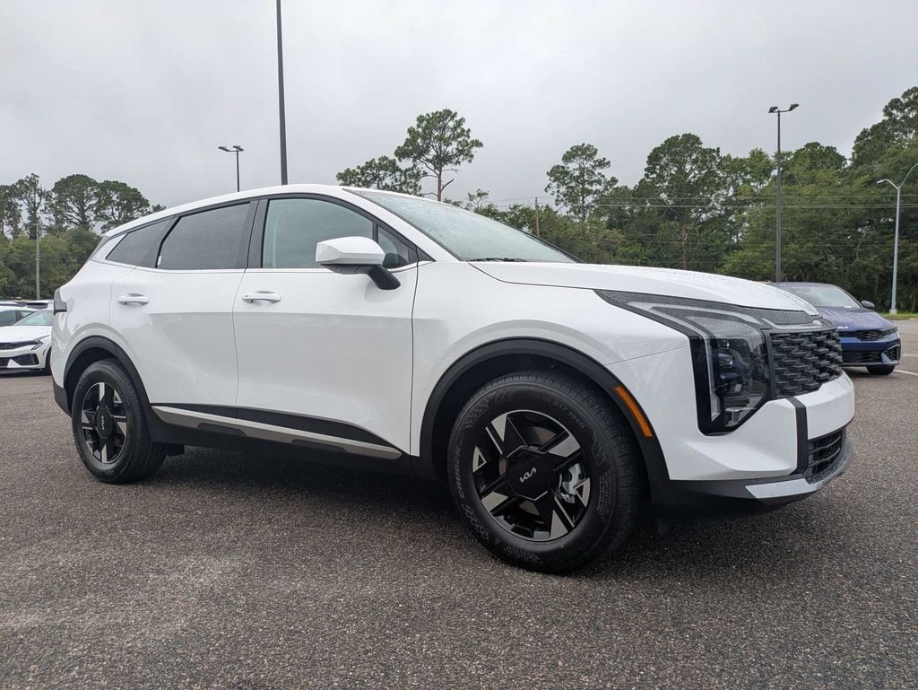 New 2026 Glacial White Pearl Kia LX image 2