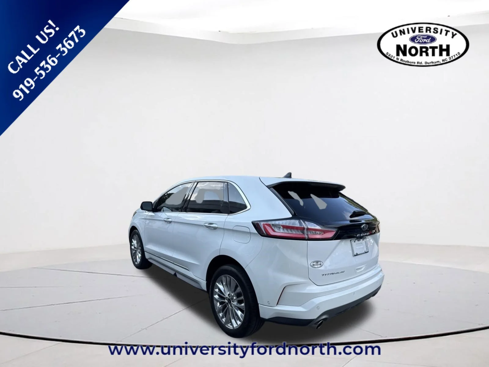 Used 2024 Star White Metallic Tri-Coat Ford Titanium image 5