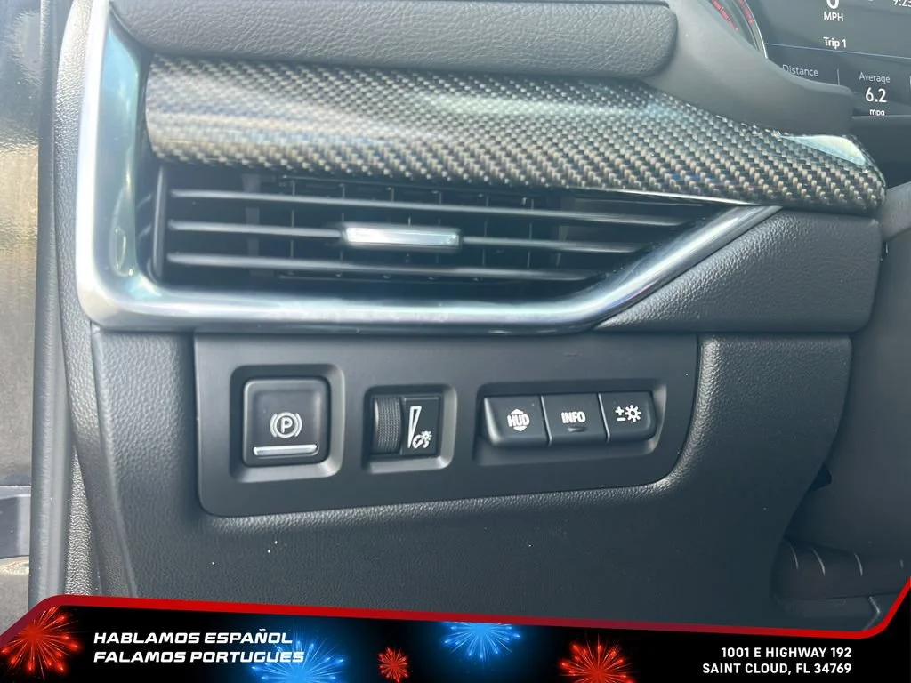 Used 2022 Stellar Black Metallic Cadillac Sport image 16