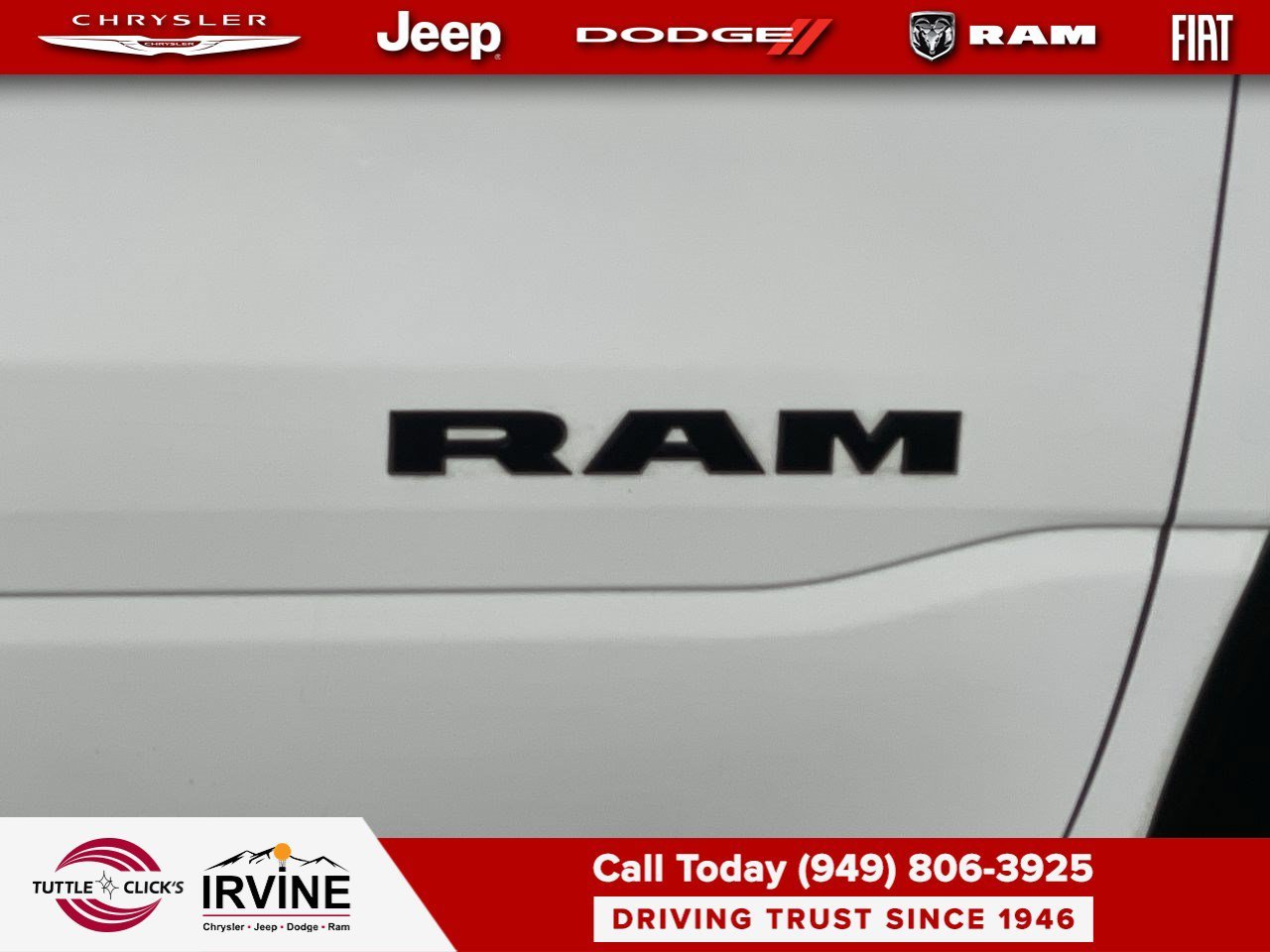 Used 2022 Bright White Clearcoat Ram Rebel image 8