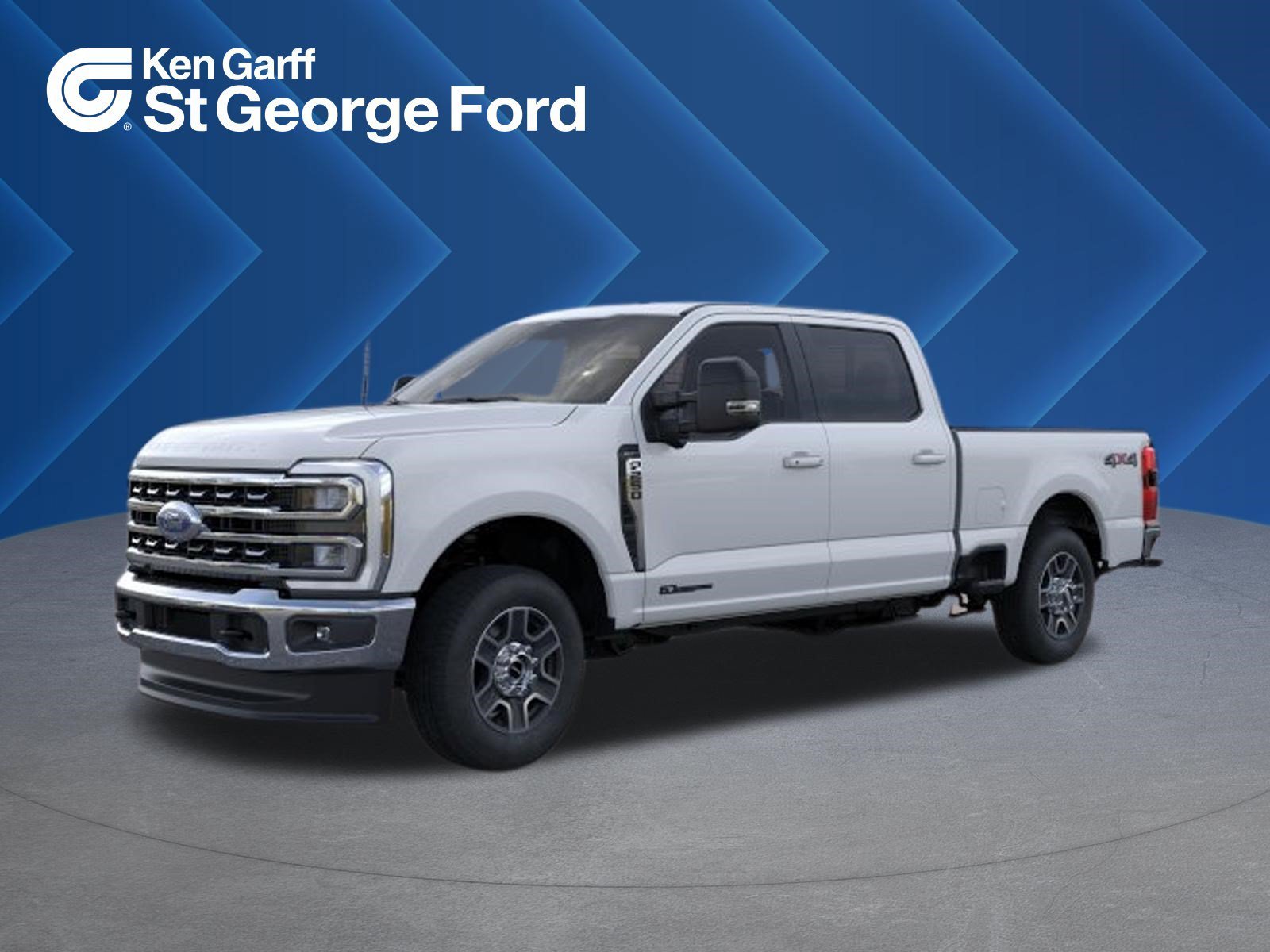 New 2026 Oxford White Ford LARIAT image 1