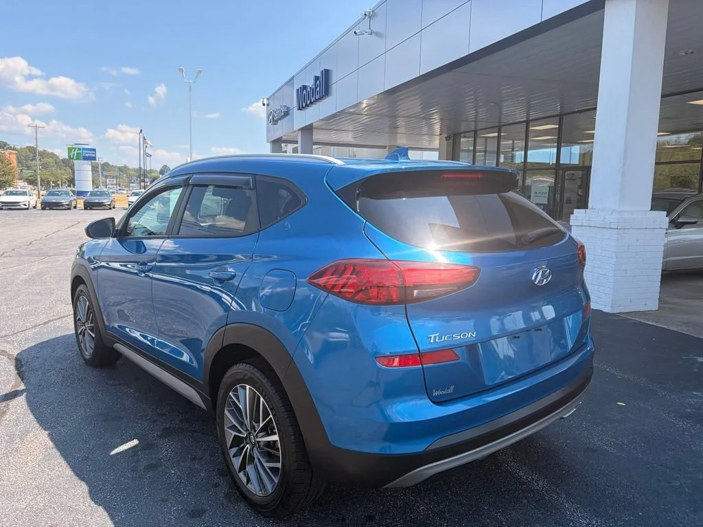 Used 2021 Aqua Blue Hyundai SEL image 9