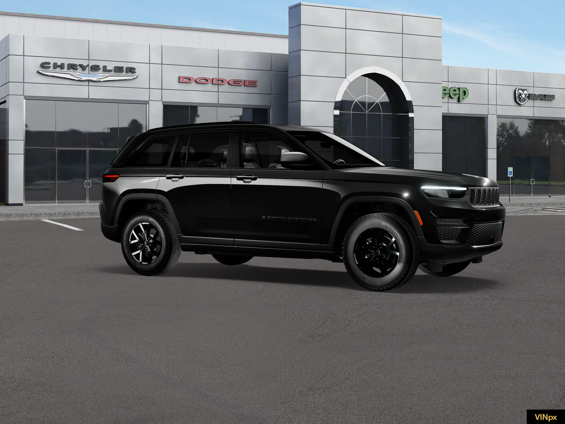 New 2027 High-Gloss Black Paint Jeep Laredo X image 5