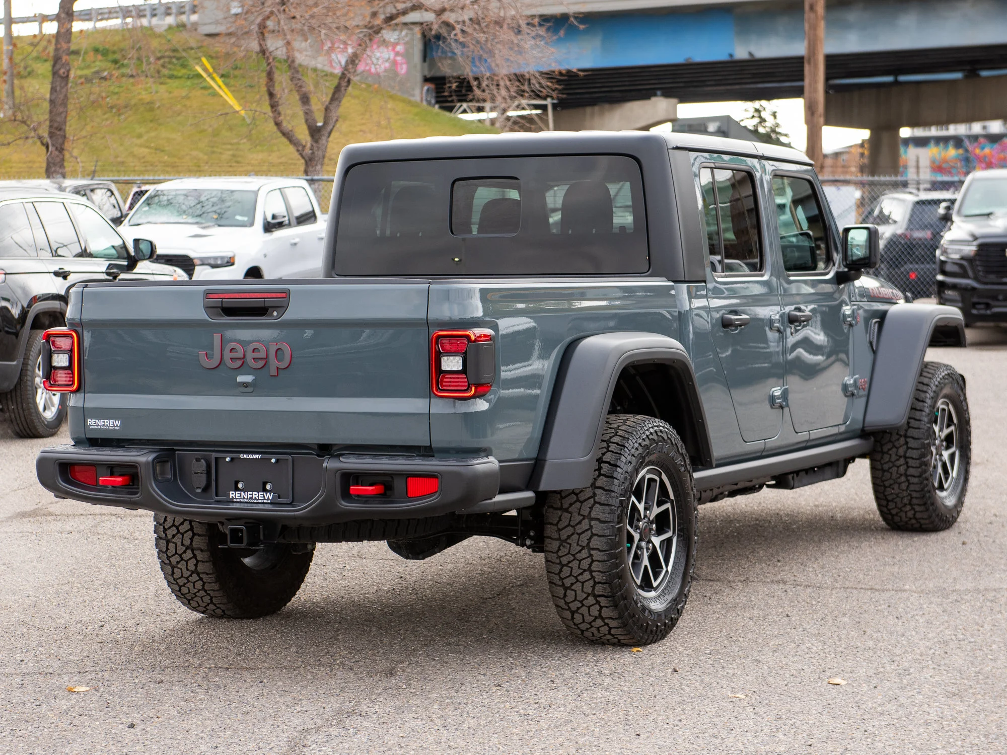 New 2026 Dark blue Jeep Rubicon* 4x4, Nappa Leather, Roof Top Tent, Bed-Rack image 7
