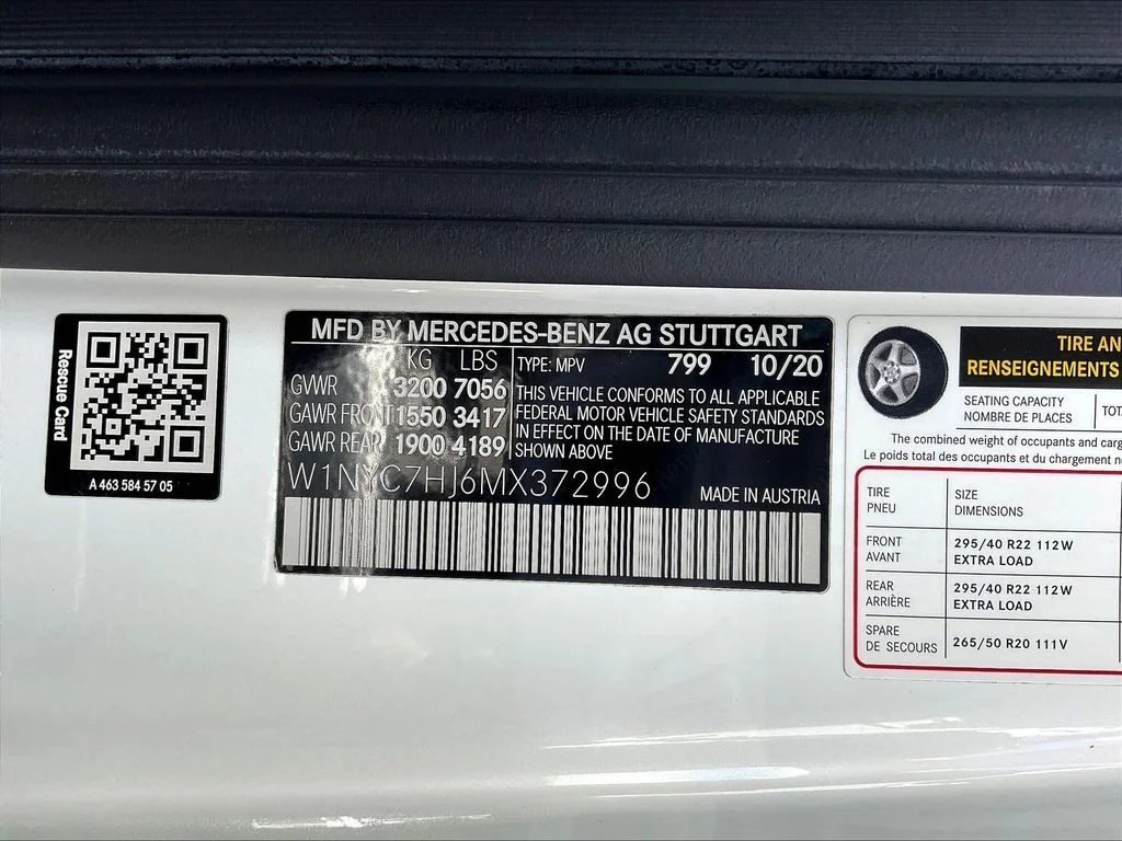 Used 2021 Polar White Mercedes-Benz G 63 AMG® image 19