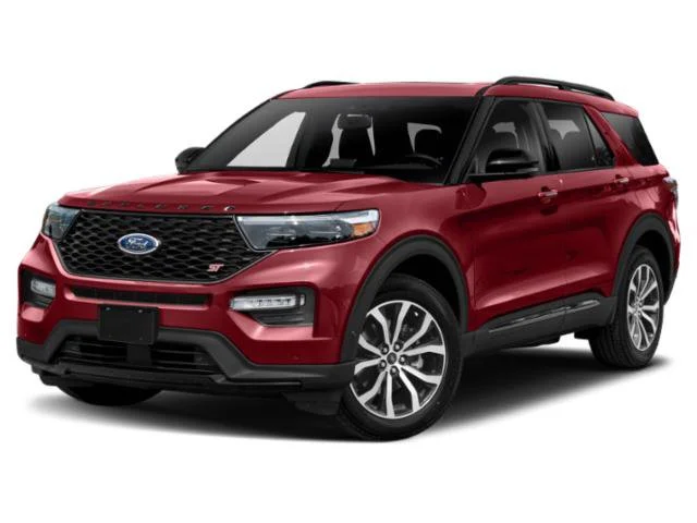 Used 2020 Magnetic Metallic Ford ST image 4