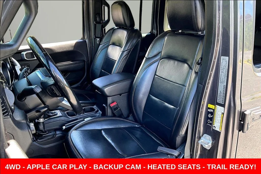 Used 2021 Gray Jeep Unlimited Sahara Altitude image 20