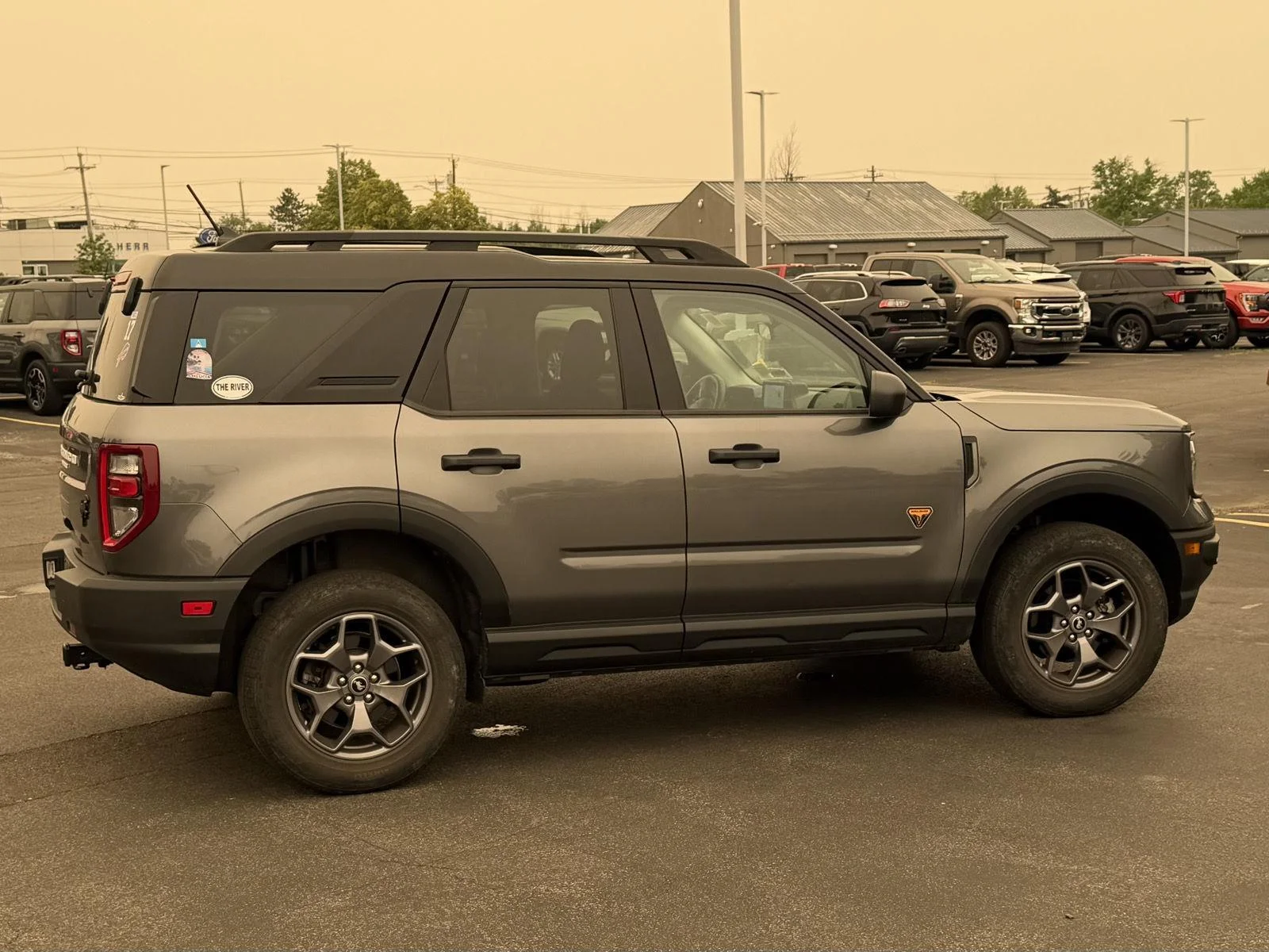Used 2023 Carbonized Gray Ford Badlands image 5
