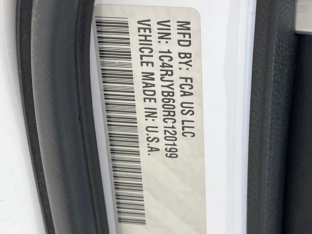 Used 2024 Bright White Clearcoat Jeep 4xe image 19