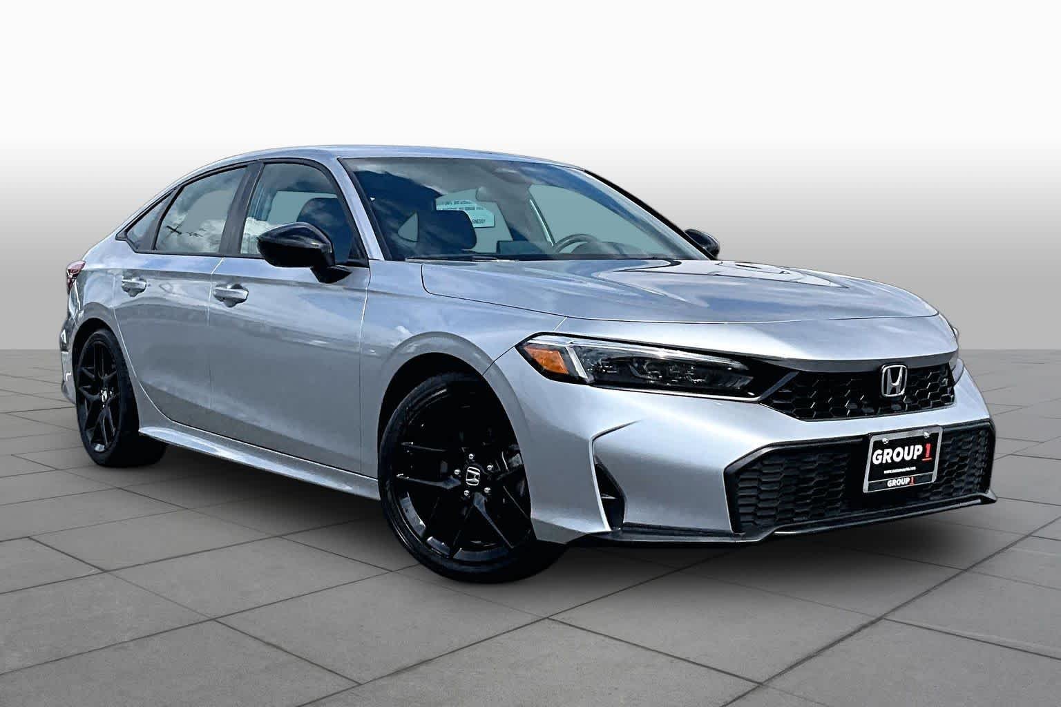 Used 2025 Solar Silver Metallic Honda Sport image 3