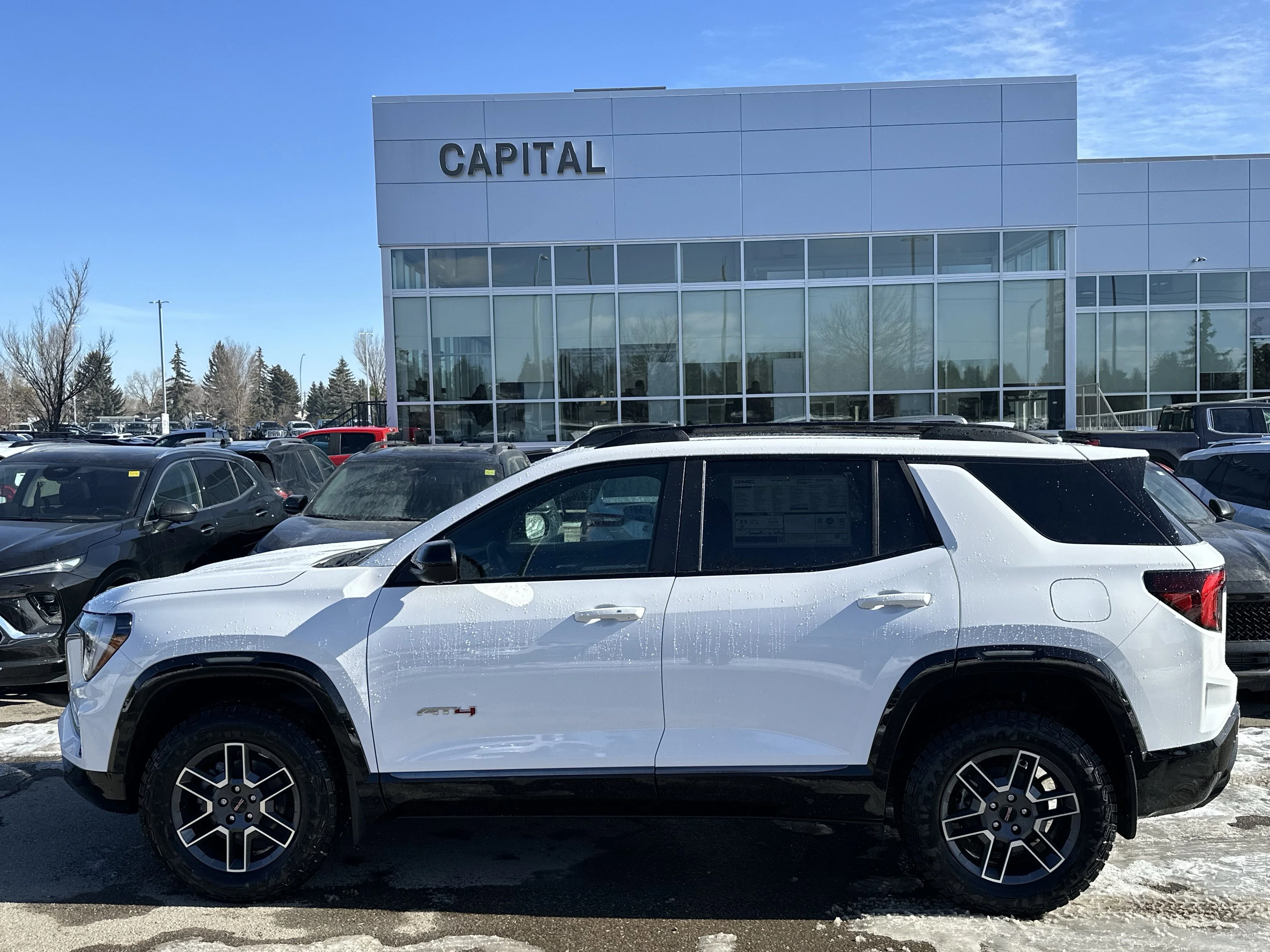 New 2026 Summit White GMC AWD AT4 image 3