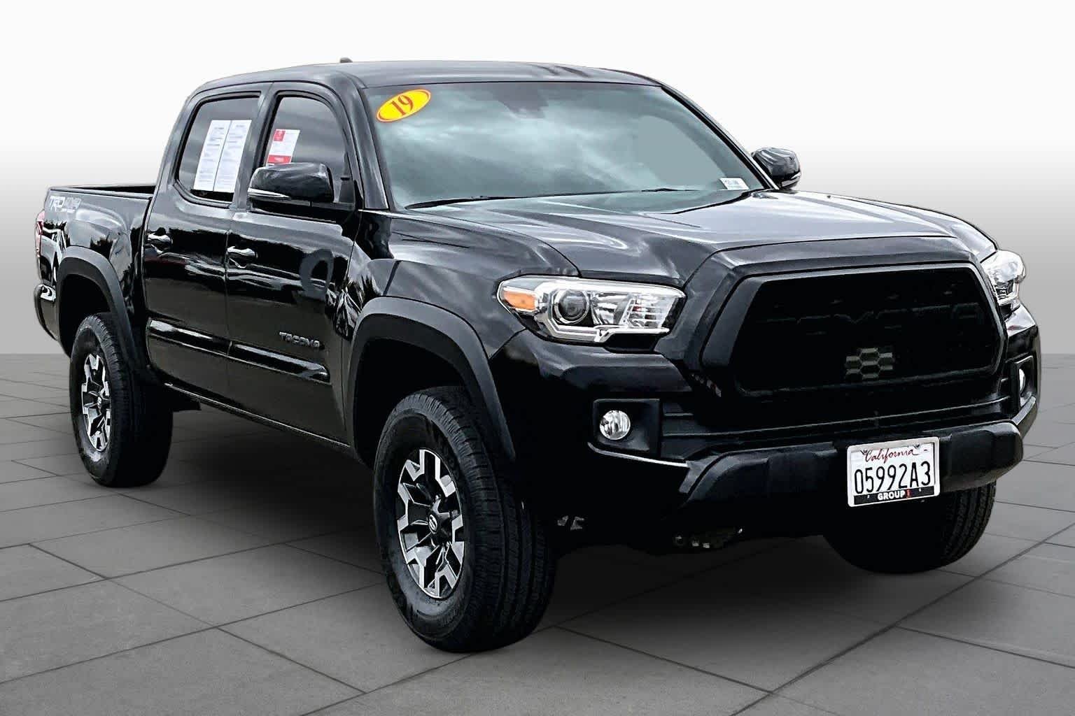 Used 2019 Midnight Black Metallic Toyota TRD Off Road image 2