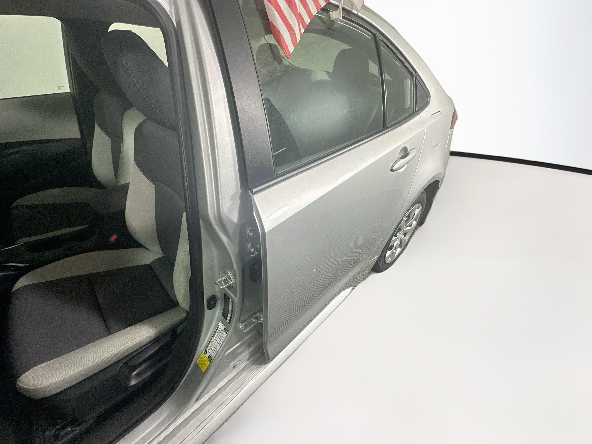 Certified Used 2025 Classic Silver Metallic Toyota LE image 12