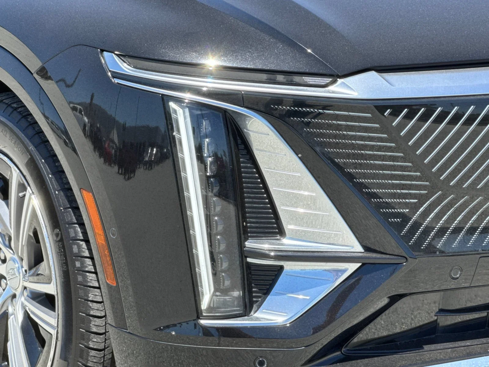 Used 2024 Stellar Black Metallic Cadillac Luxury 1 image 35