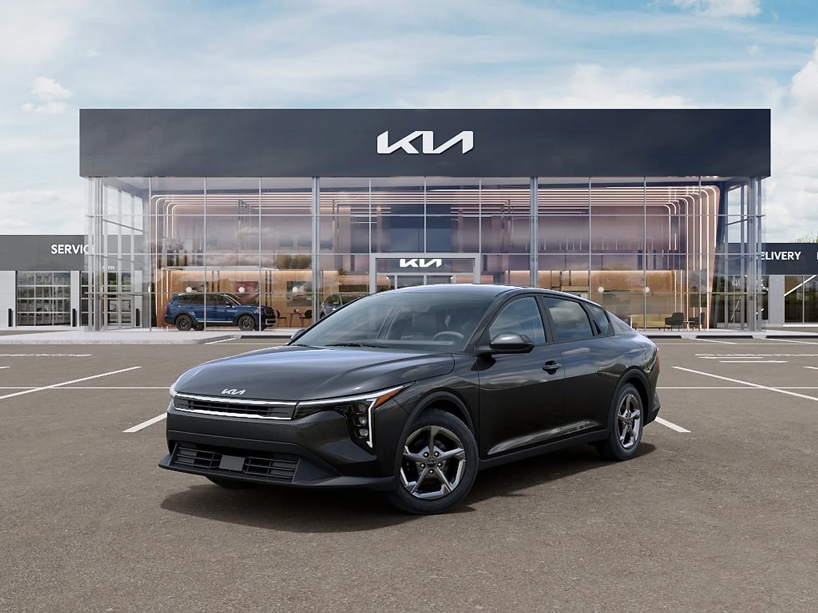 New 2026 Gray Kia LXS image 1