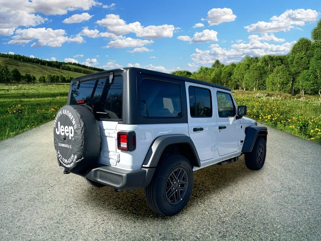 New 2026 Bright White Clearcoat Jeep Sport S image 4