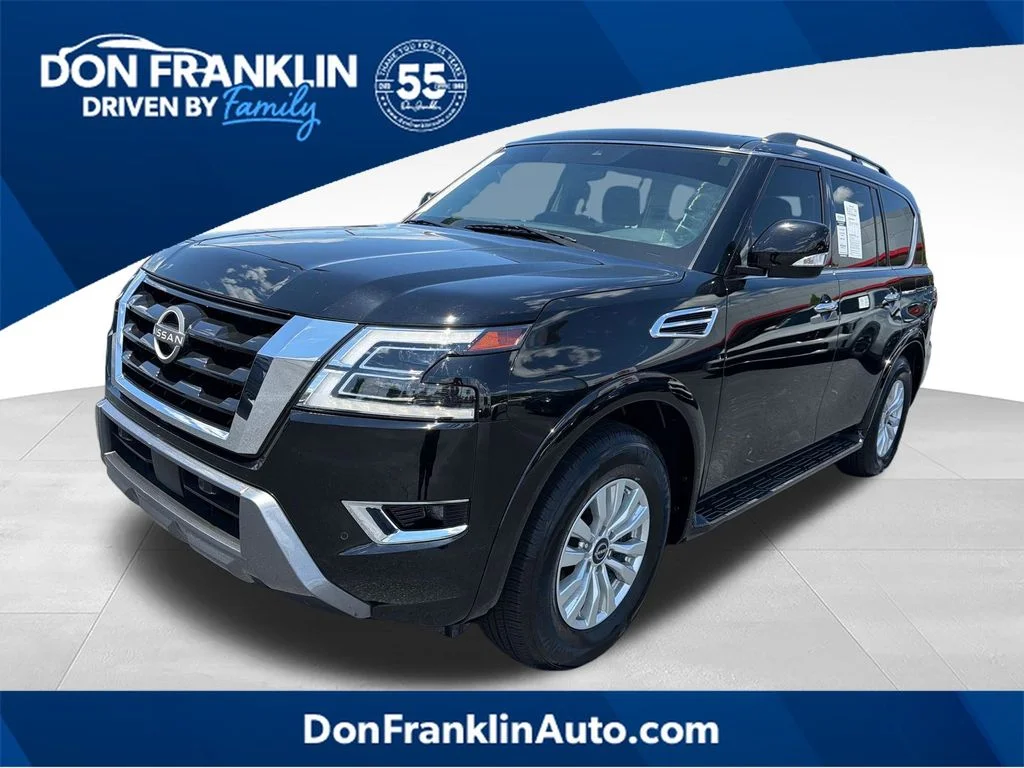 Used 2023 Black Nissan SV image 1