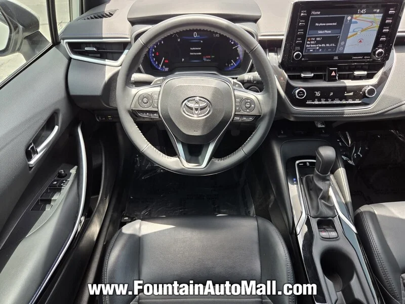 Used 2021 Black Sand Pearl TOYOTA XSE CVT image 10