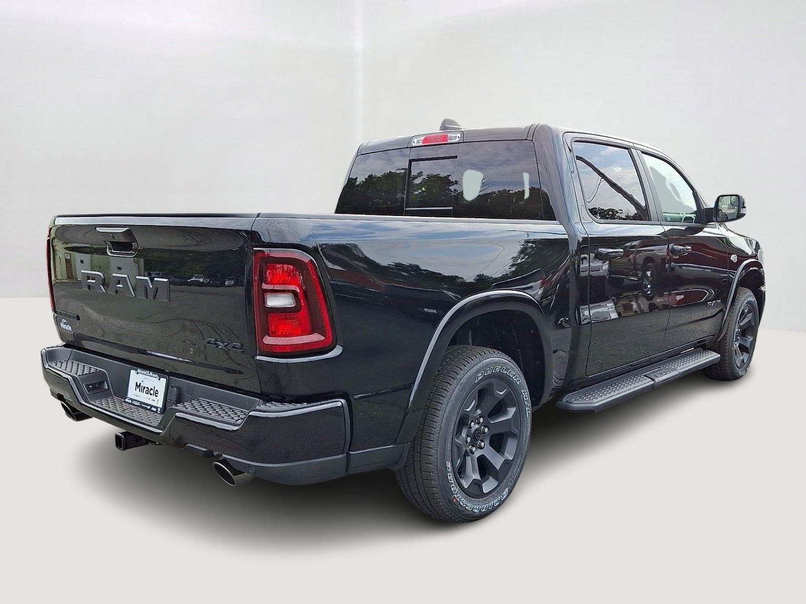 New 2026 Diamond Black Crystal Pearlcoat RAM Big Horn image 3