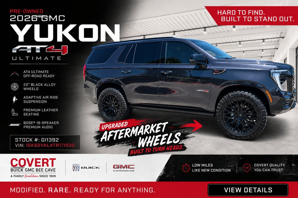 Used 2026 Titanium Rush Metallic GMC AT4 Ultimate image 1