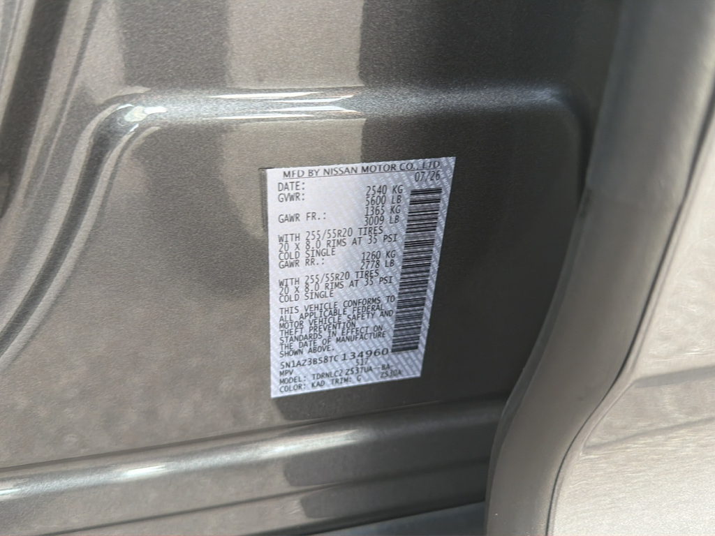 New 2026 Gray Nissan SV image 55