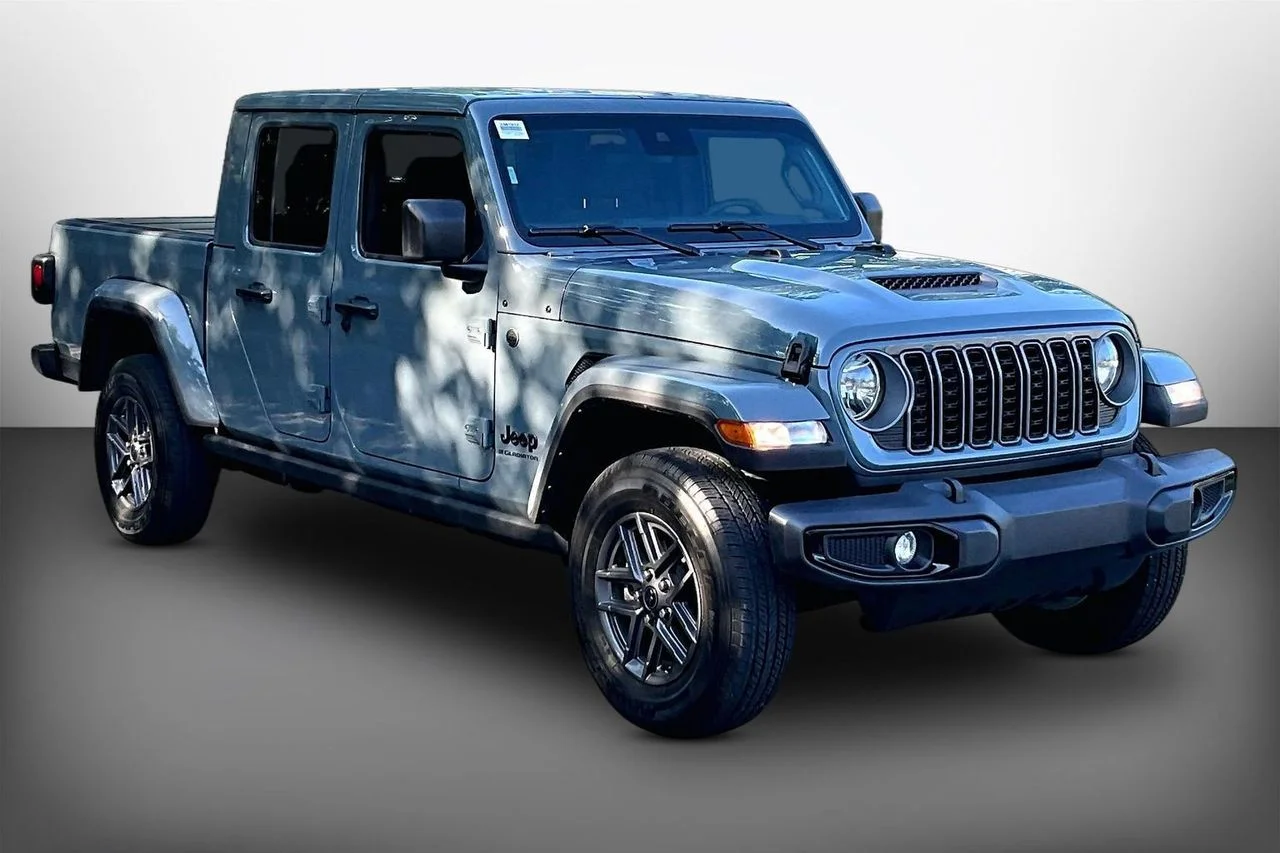 Certified Used 2025 Gray Jeep Sport S image 2