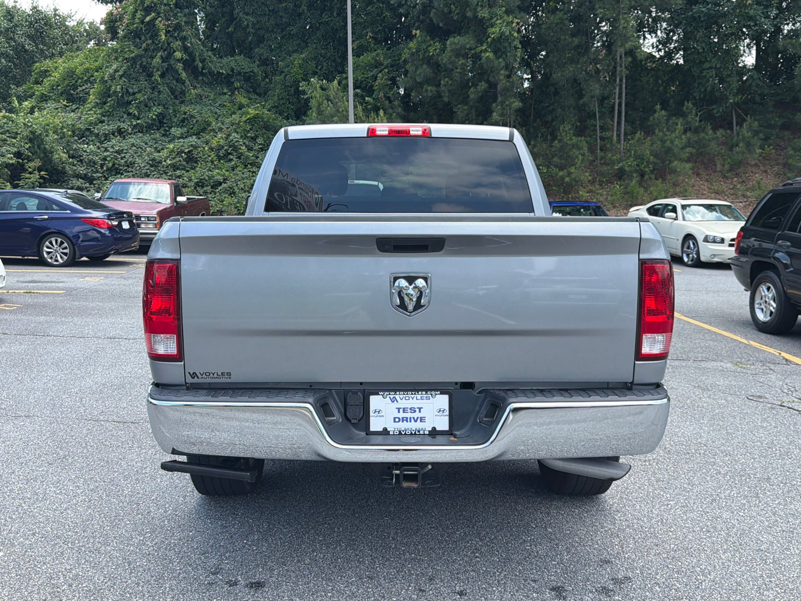Used 2020 Billet Silver Metallic Clearcoat Ram Tradesman image 8