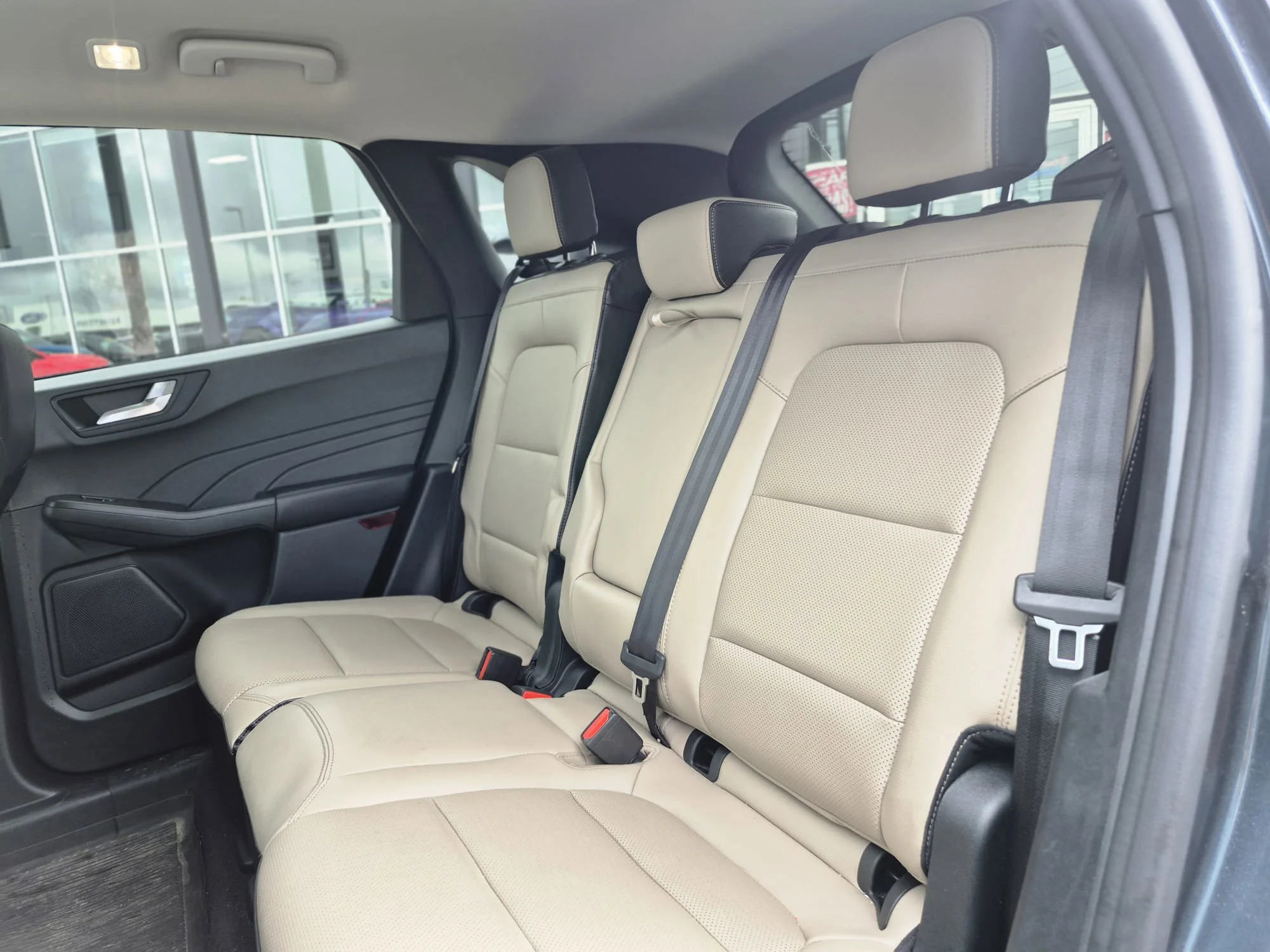 Certified Used 2022 Stone Blue Metallic Ford Titanium Hybrid AWD*Adaptive Cruise | Remote Start | Nav | Htd Leather | Htd Wheel | Lane Keeping image 9