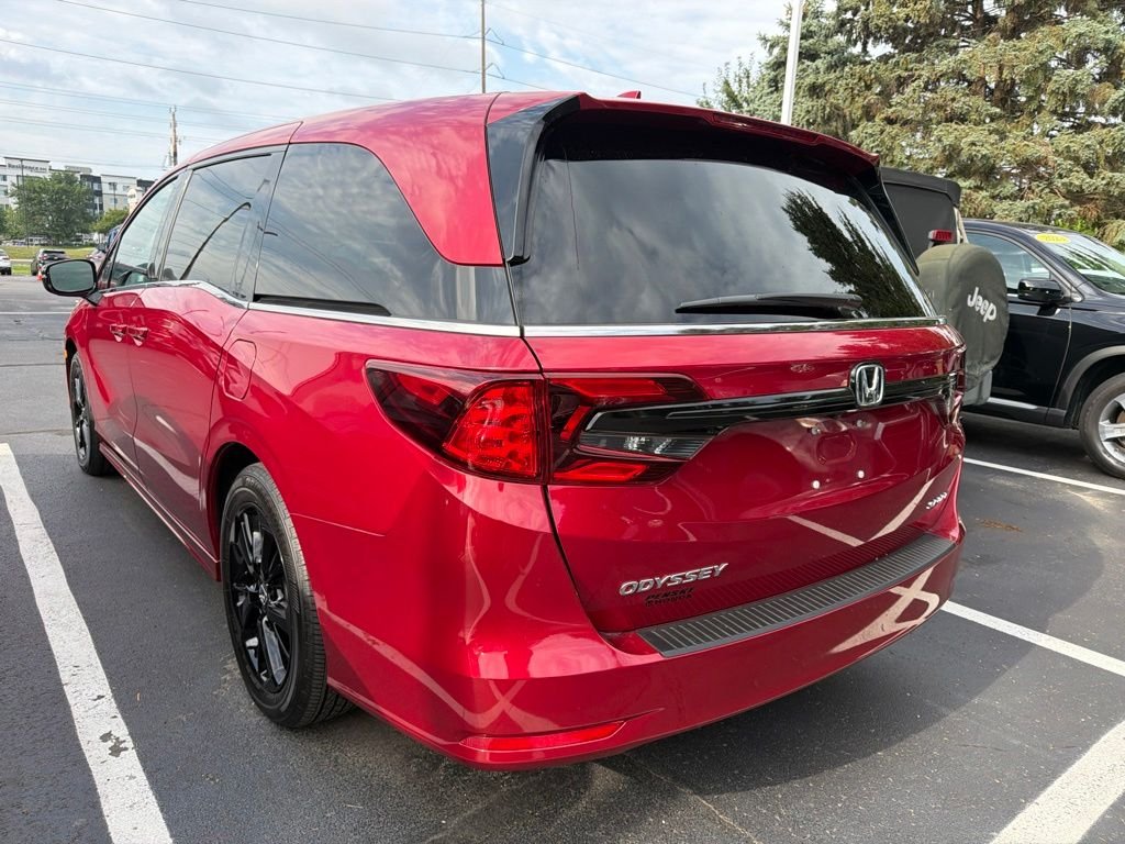 Used 2024 Radiant Red Metallic II Honda Sport image 2