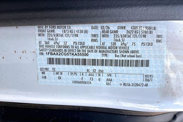 New 2026 Oxford White Ford XLT image 11