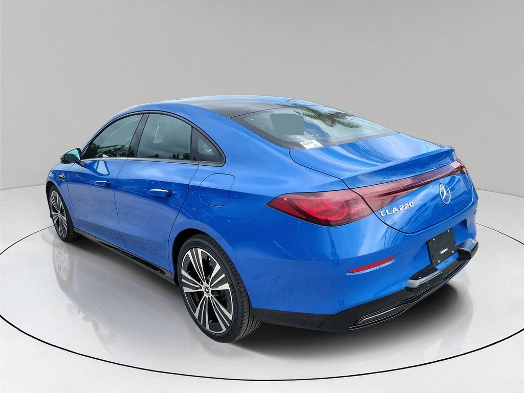 New 2027 Sky Blue Metallic Mercedes-Benz CLA 220 image 4