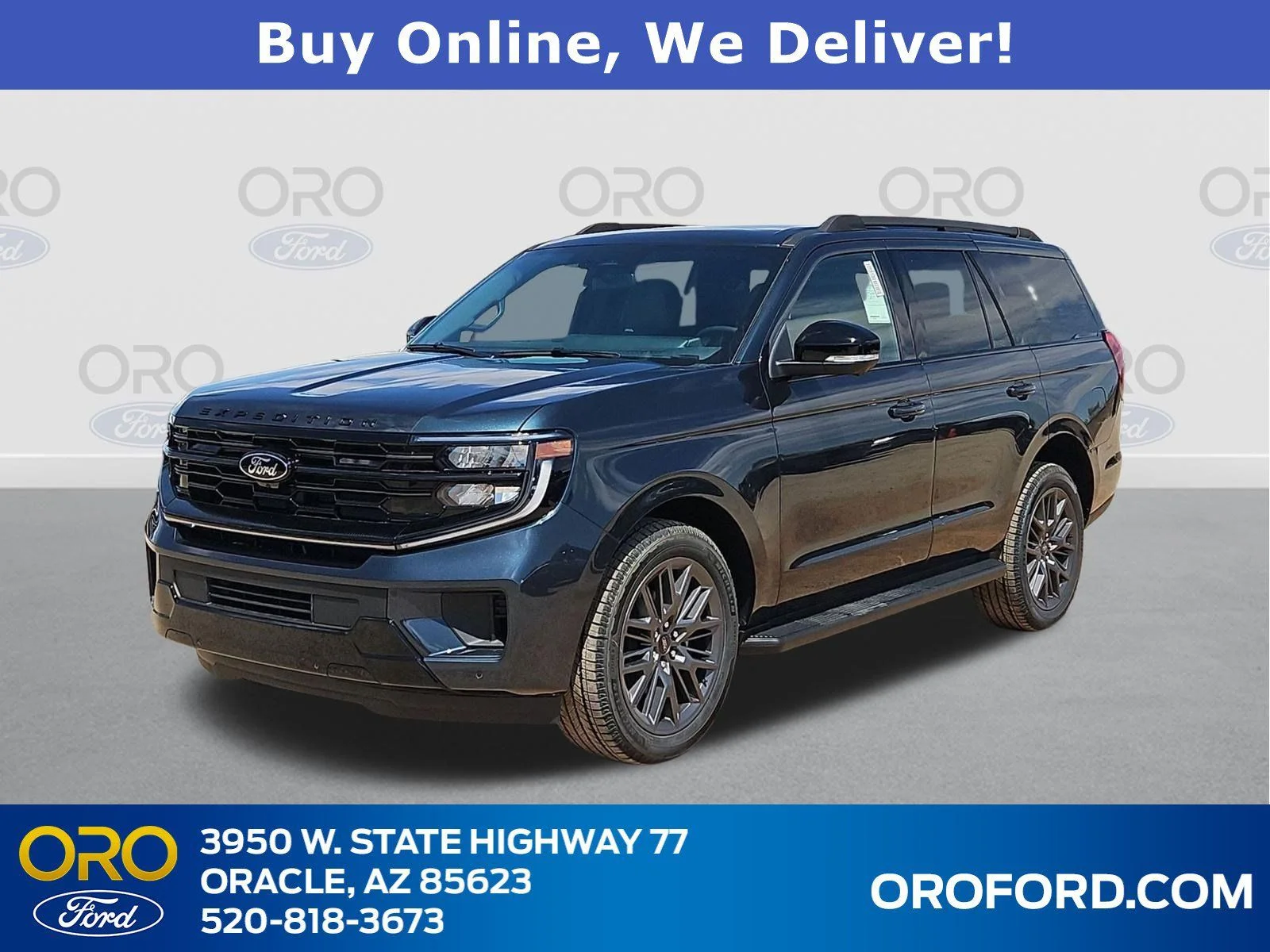 New 2026 Stone Blue Metallic Ford Platinum® image 1