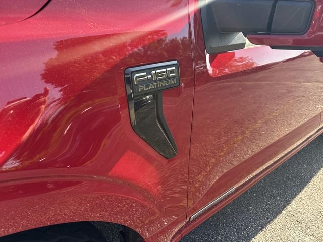 Used 2025 Rapid Red Metallic Tinted Clearcoat Ford Platinum image 12