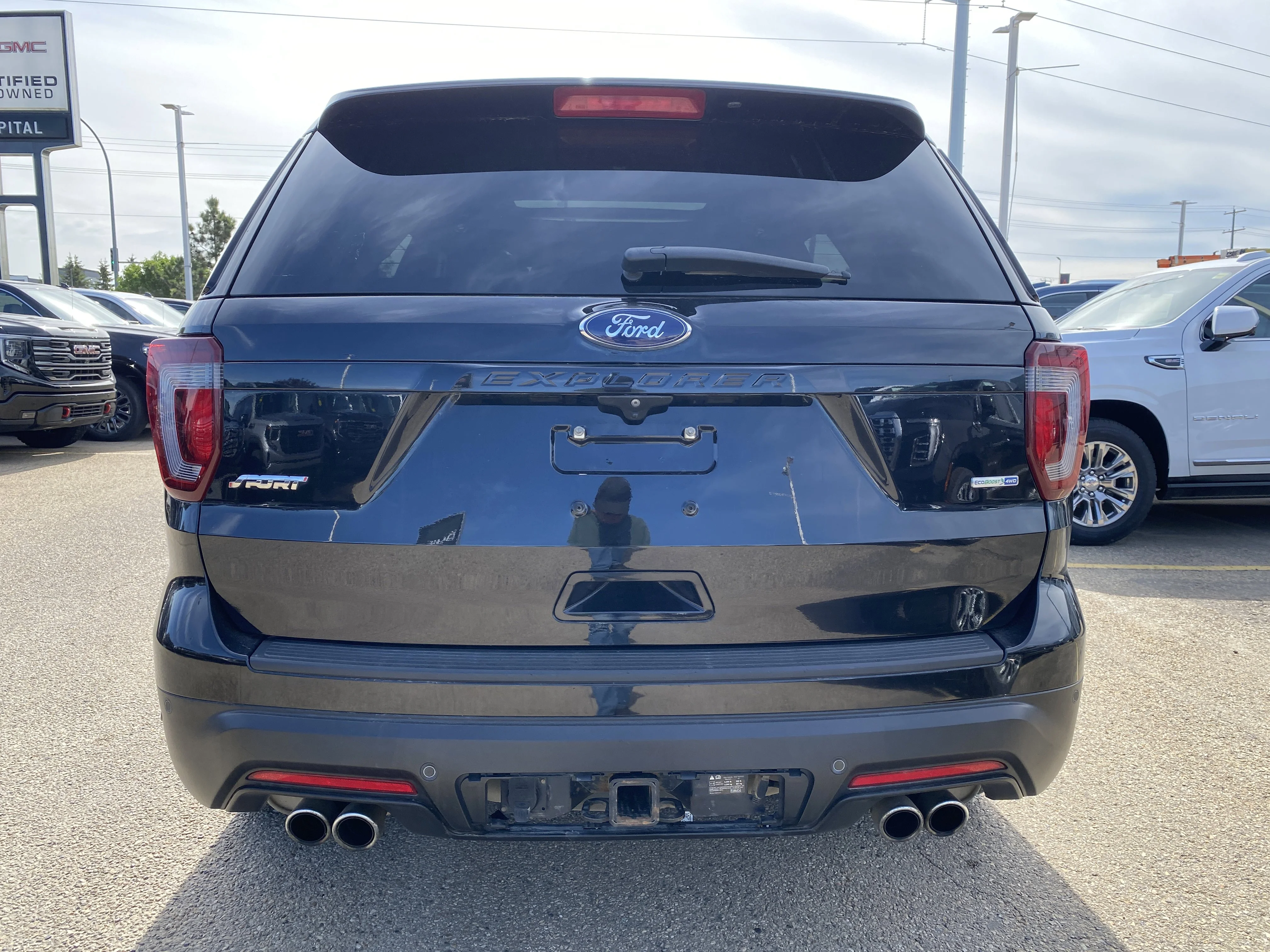 Used 2019 Black Ford Sport 4WD * SUNROOF * NAVIGATION * AMBIENT LIGHTING * image 4
