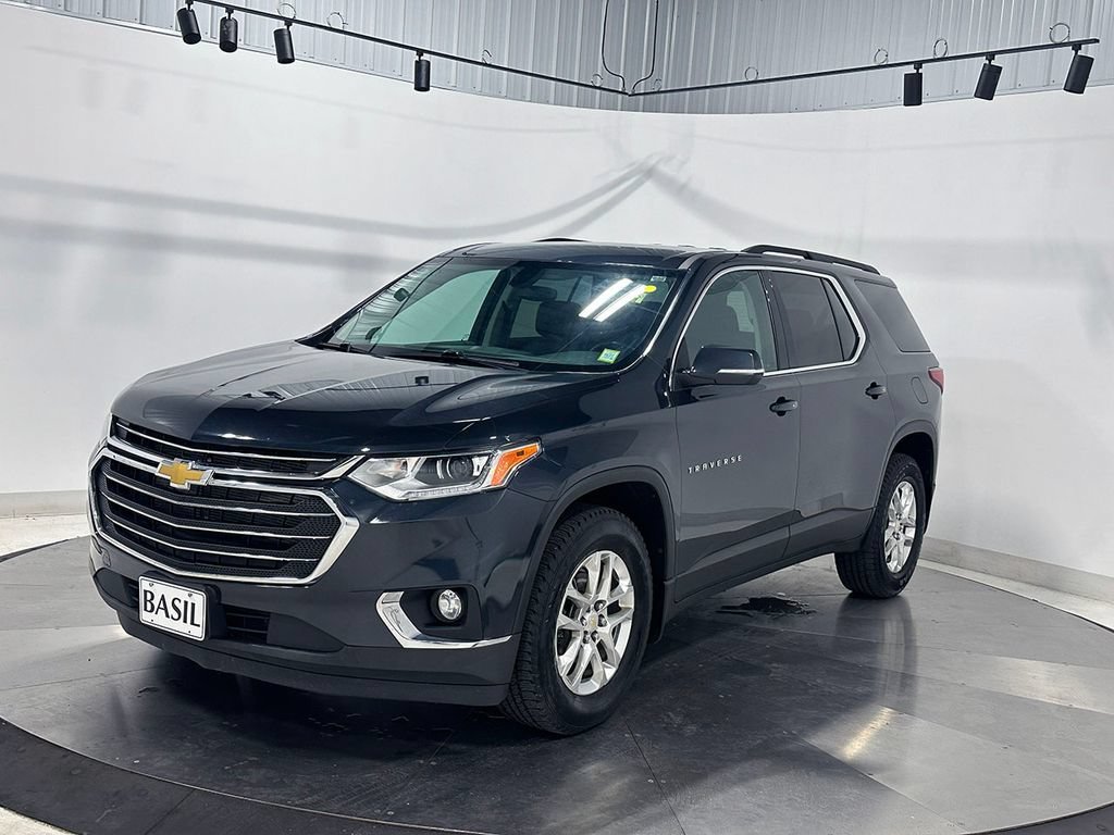Used 2021 GRAPHITE METALLIC Chevrolet LT Leather image 8