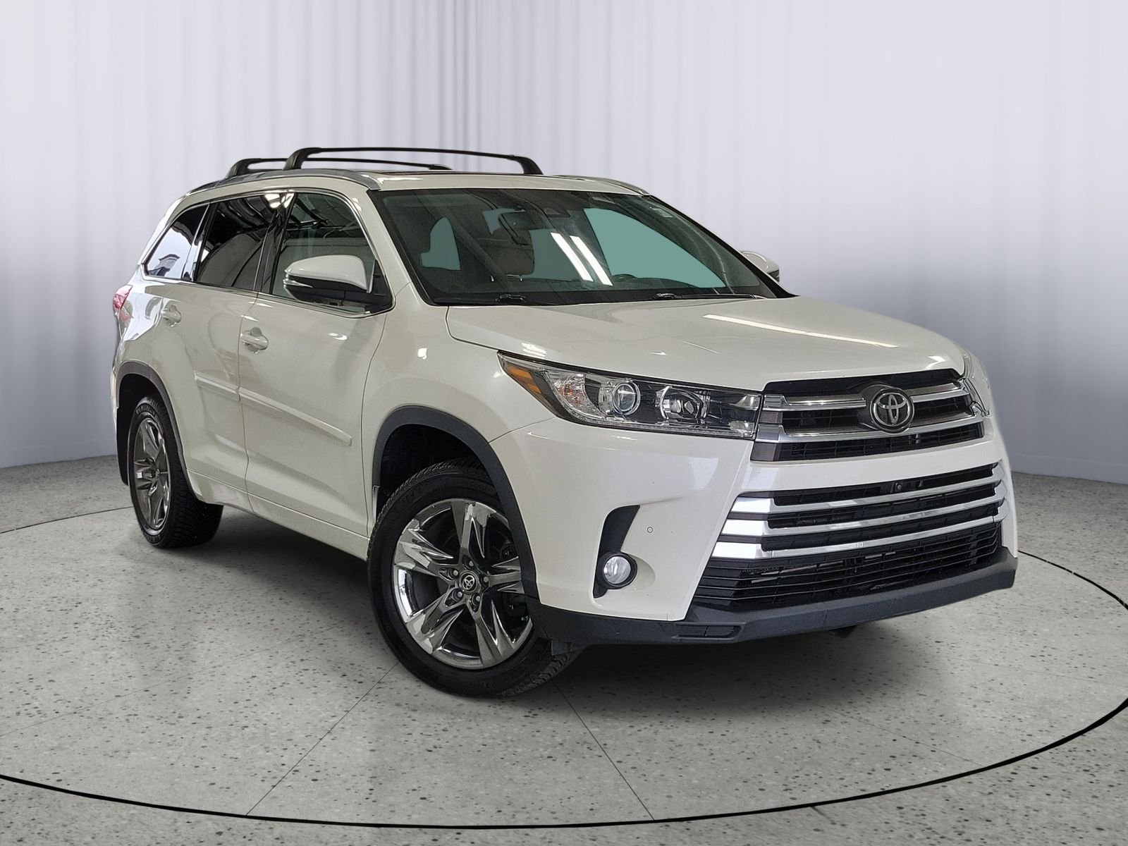 Used 2018 White Toyota Limited Platinum image 1