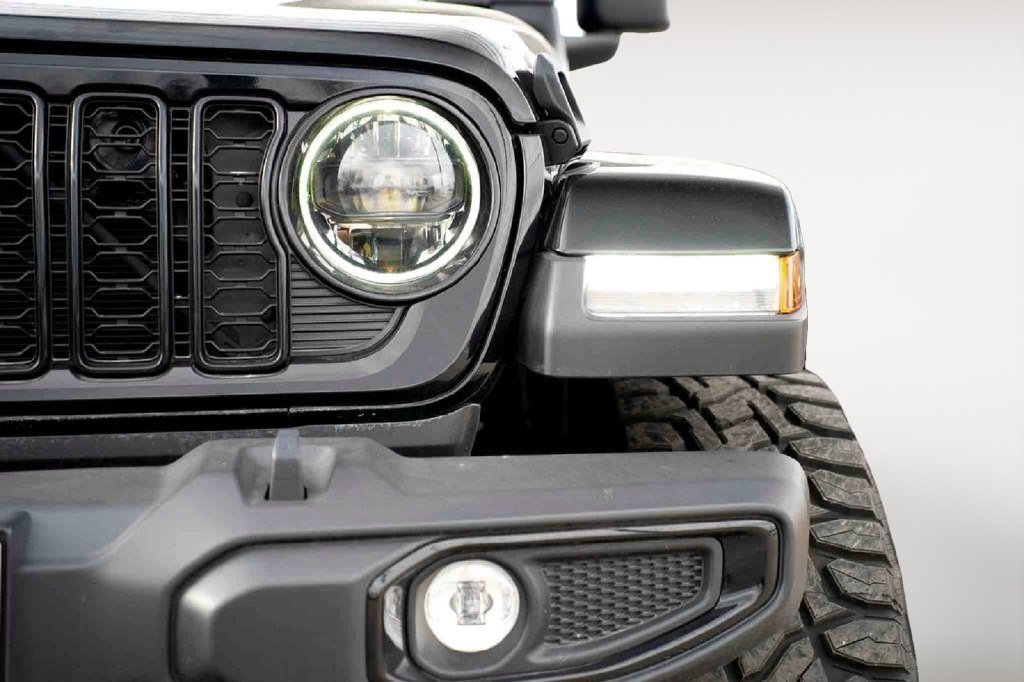 New 2024 Black Clear-Coat Exterior Paint Jeep Willys image 8