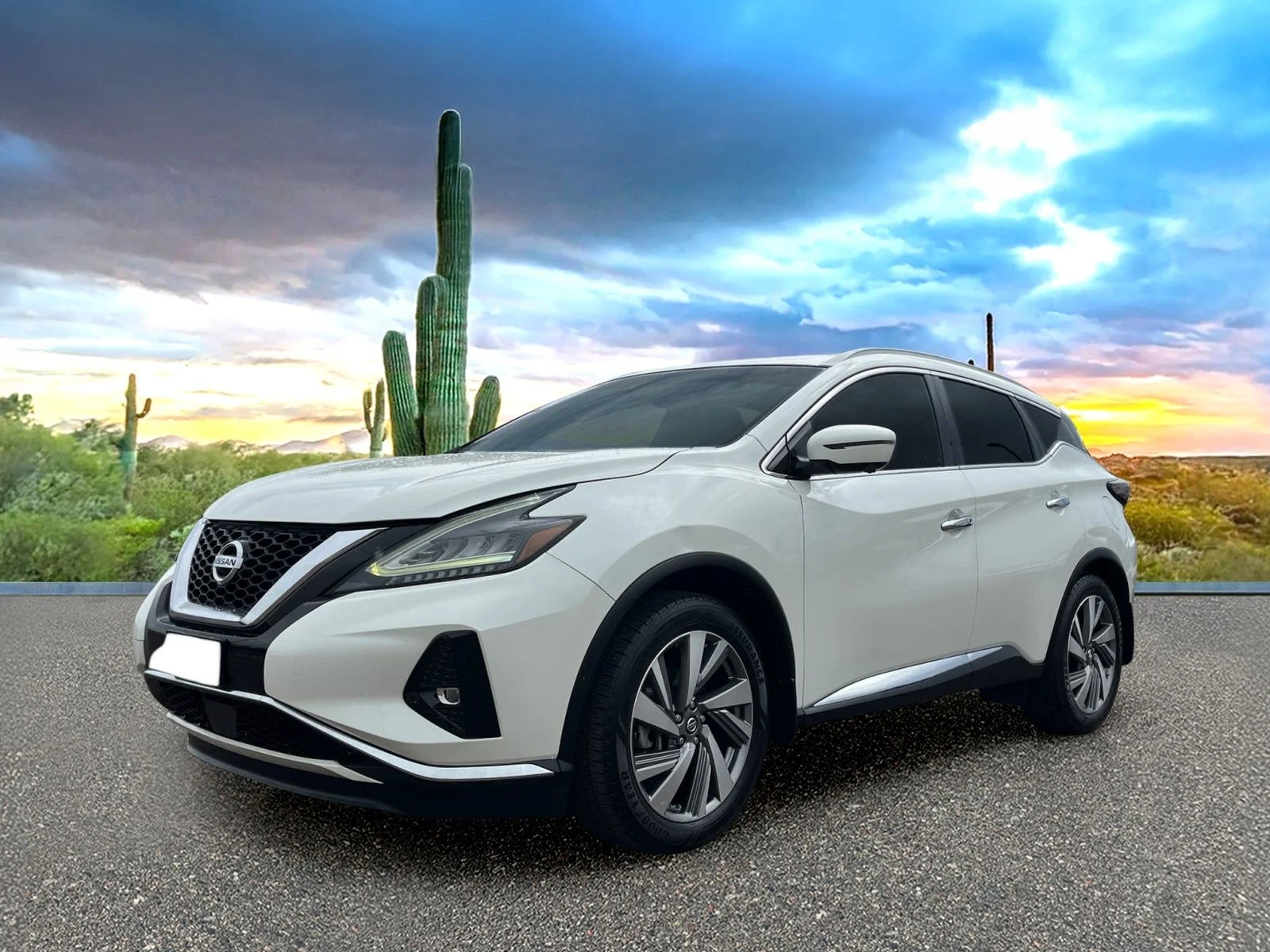 Used 2019 Pearl White Tricoat Nissan SL image 1