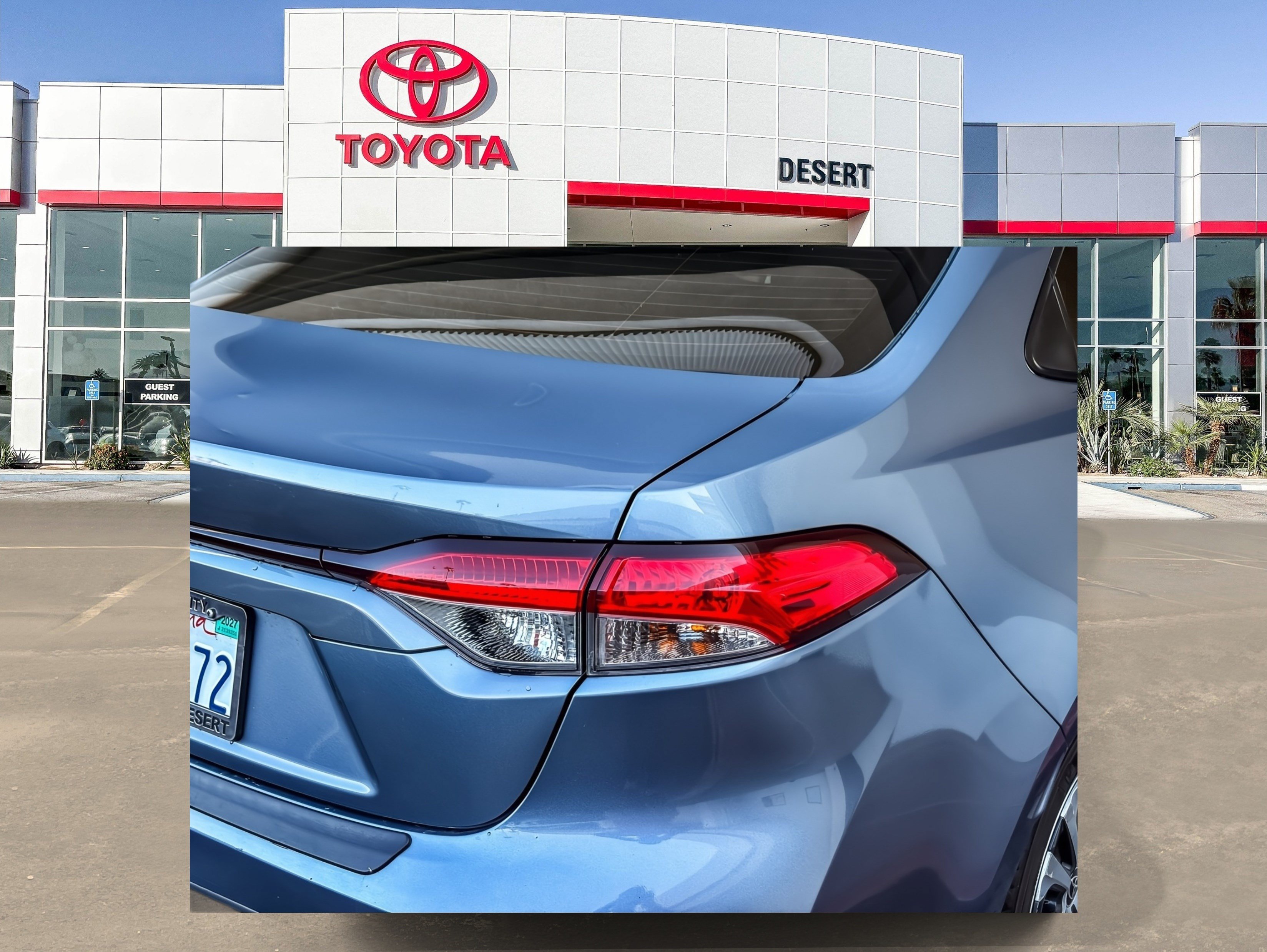 Used 2021 Super White Toyota Hybrid LE image 6